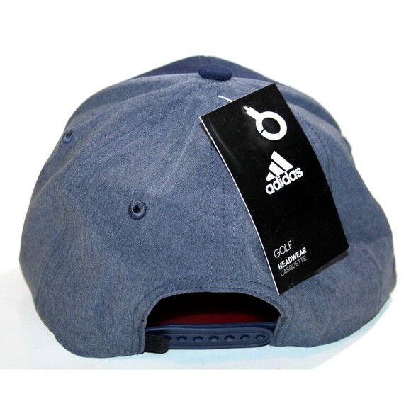 Kubota Adidas Snapback Hat Cap Men OSFM Navy Gray Logo Farm Equipment Outdoor - Picture 2 of 8